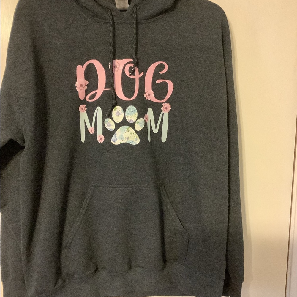 Pawz brand Dog Mom hoodie size Med